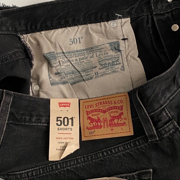 Levi's® Women's 501™ Original High-Rise Jean Shorts - Picture 10 of 12